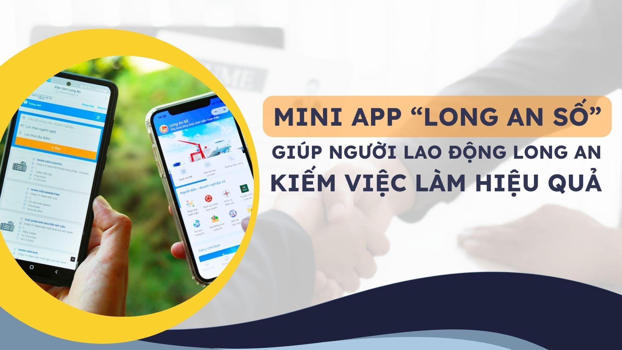 Cách Zalo Mini App Giúp Người Lao Động Long An Kiếm Việc Làm Trong Thời Đại Số