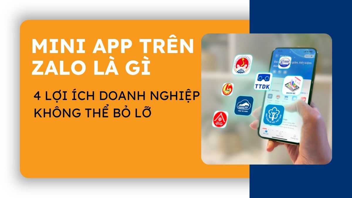 MINI APP TRÊN ZALO LÀ GÌ