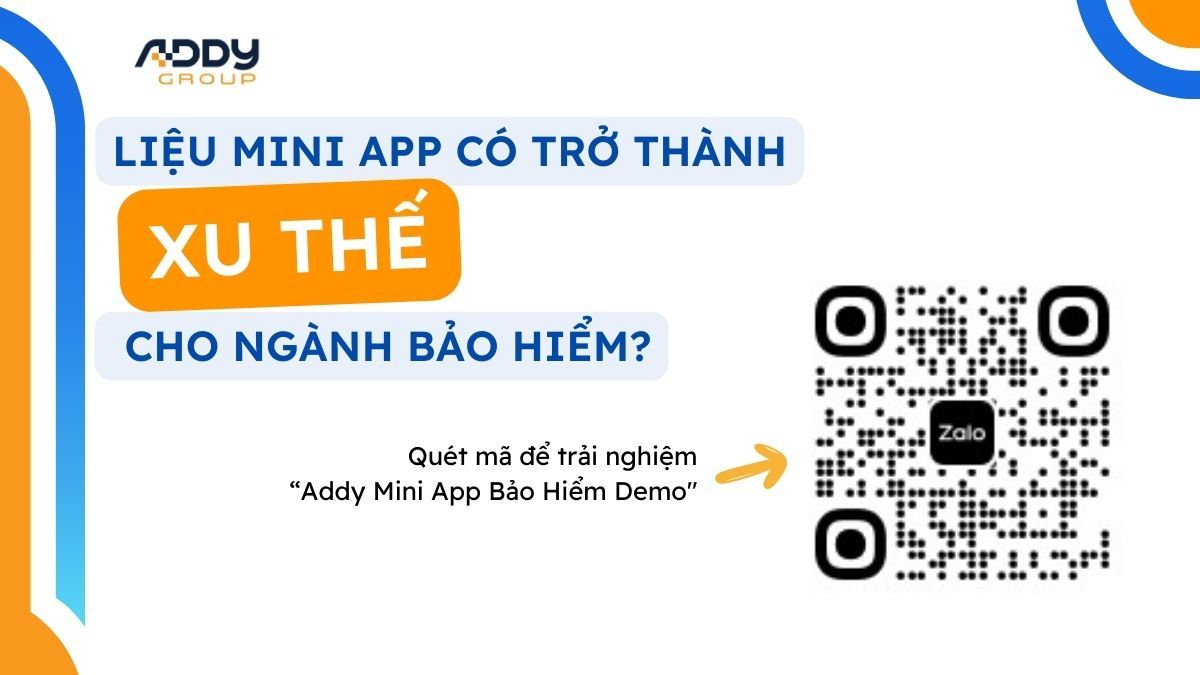 Zalo Mini App Bảo hiểm xu thế cho ngành Bảo Hiểm