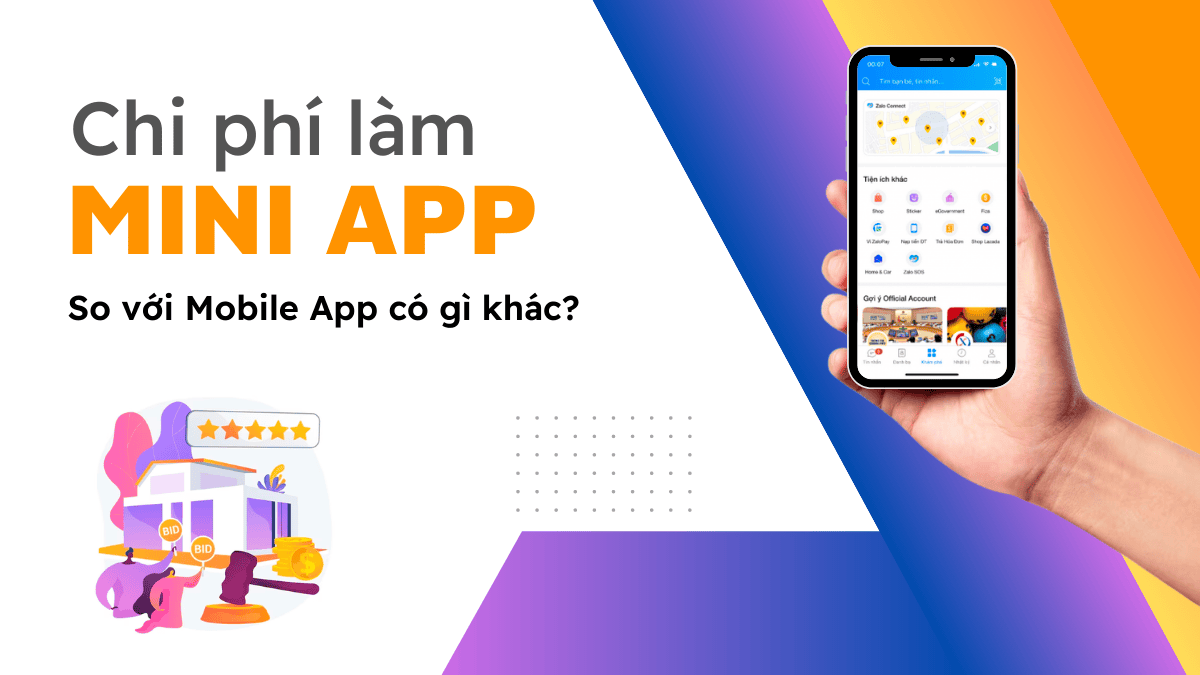 chi phí làm mini app